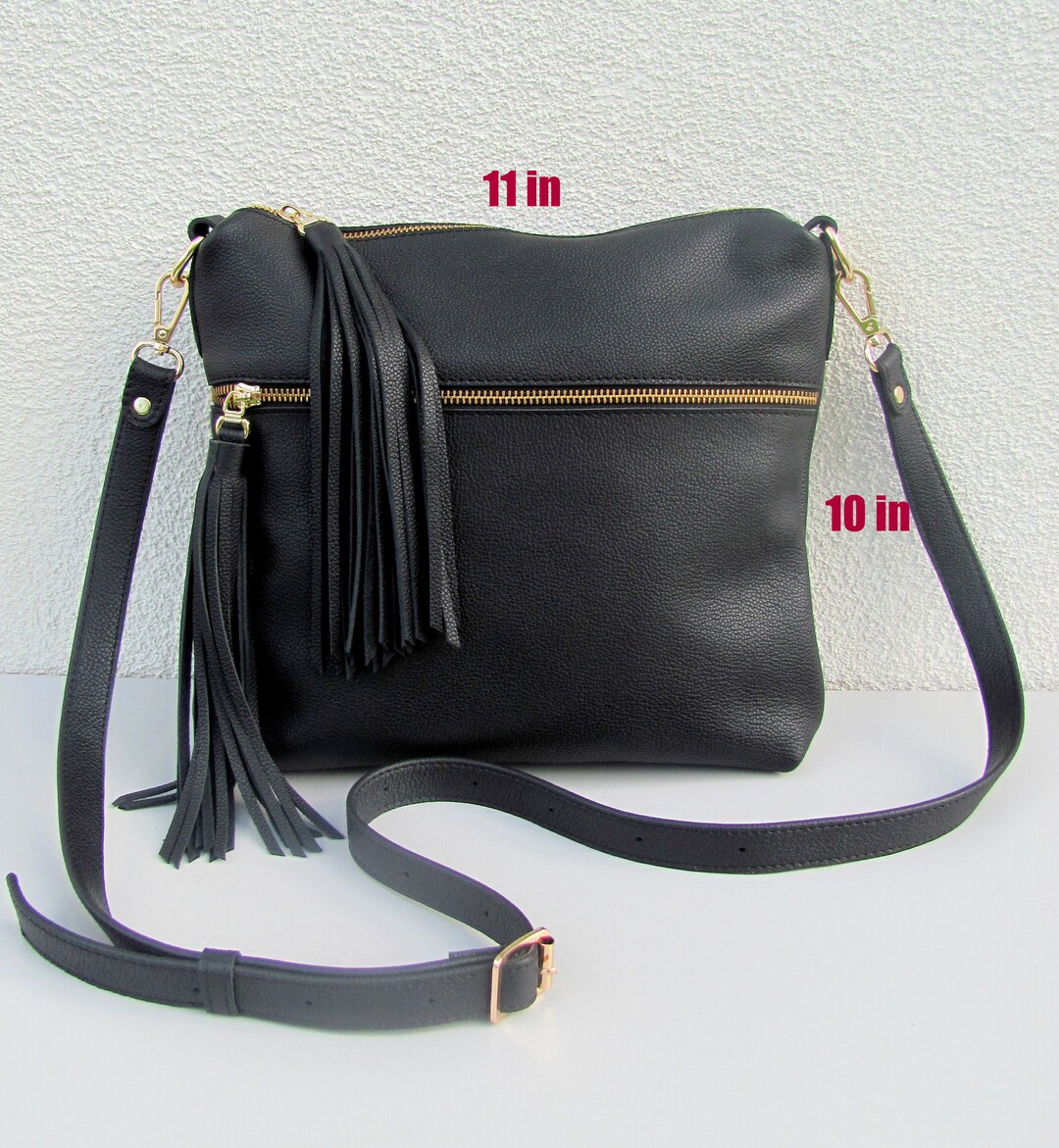 Sac bandoulières - Cuir véritable Femme (X6)