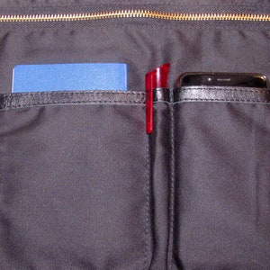 Black leather crossbody bag for women Medium cross body purse Casual shoulder bag image 9