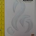 Treble Clef Beveled Glass