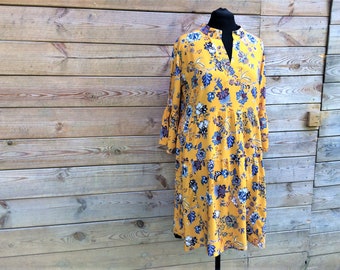 Nähanleitung, Schnittmuster Kleid mit Volants (Maxikleid)