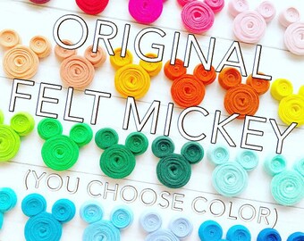 Disney Mickey Feltie - You Choose the Colors