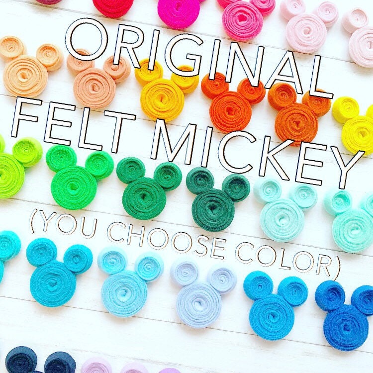 Disney Mickey Feltie - You Choose the Colors
