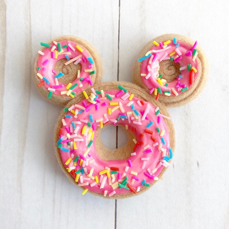 Disney Mickey Donut Feltie