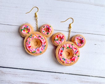 Pendientes Mickey Feltie - Donuts