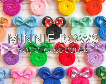 Minnie Mouse Feltie - You Choose the Colors