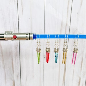 Lightsaber Earrings