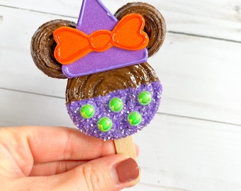 Minnie Bruja Krispie Dulce Feltie