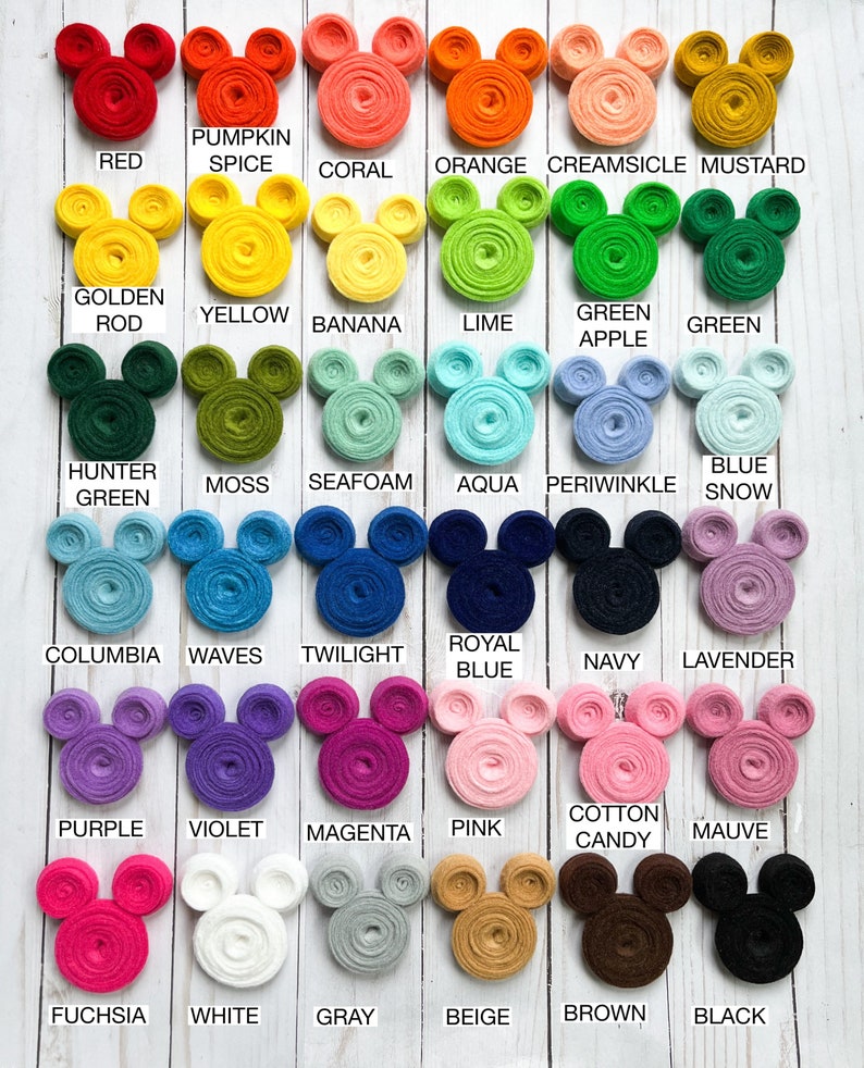 You Grow Girl Feltie Earrings You Choose the Colors image 3