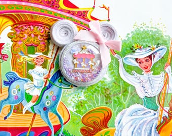 Jolly Holiday Carousel Feltie Shaker
