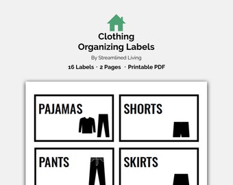 Dresser Labels Etsy
