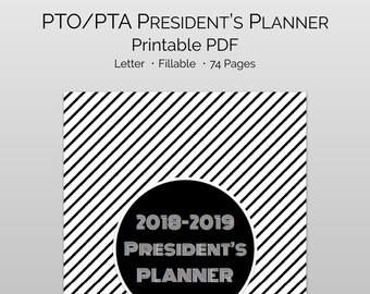 membership planner and and parent involvement kit for pta etsy