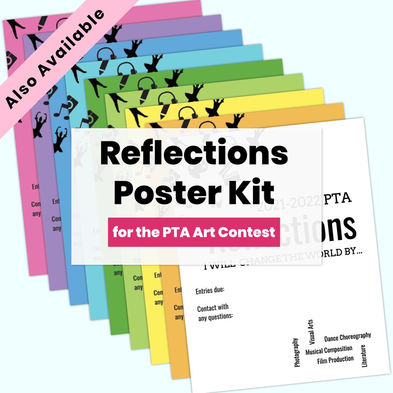 PTA Reflections Award Certificate Set awards of Excellence Etsy