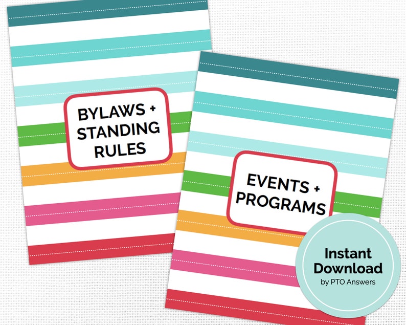President Binder Cover And Section Dividers For PTA PTO Etsy President Binder Cover And Section Dividers For PTA PTO Etsy