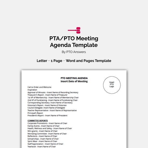 pta-pto-meeting-agenda-template-fully-editable-instant-etsy