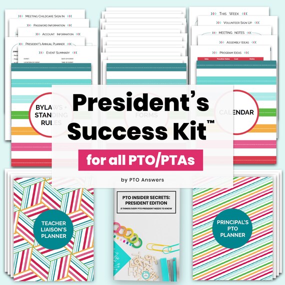 Treasurer's Planner Kit Printable Planner and Binder with 