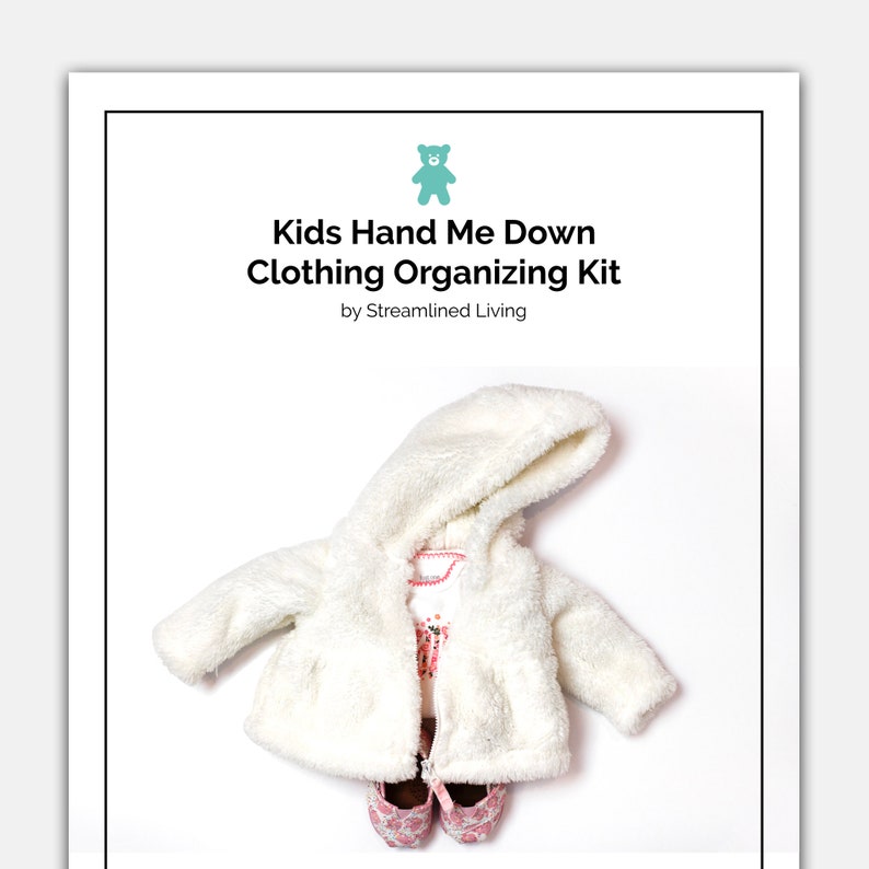 Small children Hand Me Down Clothing Preparing, Storage + Printable Stock Package: little one closet business with apparel dimension labels graphic regarding Printable Clothes identified as Young children Hand Me Down Dresses Arranging, Storage + Printable Stock Package: little one closet small business with dresses measurement labels