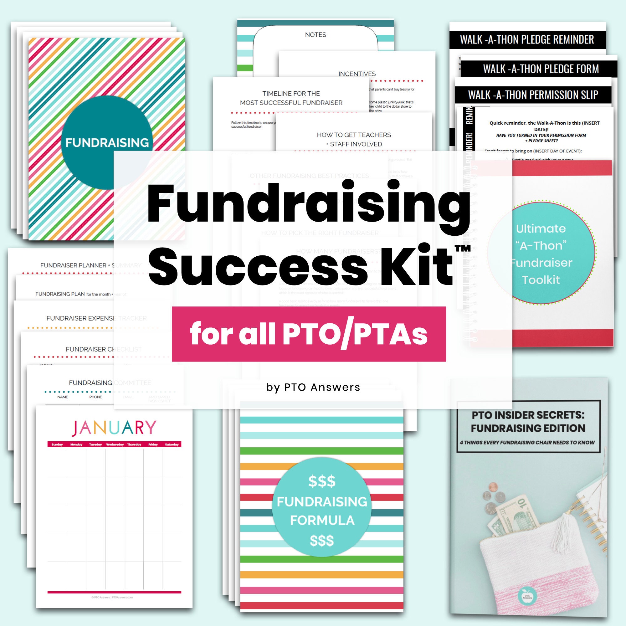 Treasurer's Planner Kit Printable Planner and Binder with 