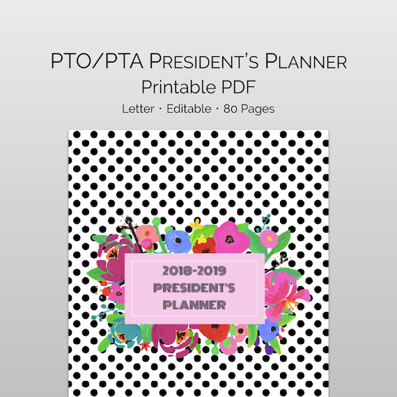 Printable PTA President Planner PTO President Planner With Etsy printable-pta-president-planner-pto-president-planner-with-etsy