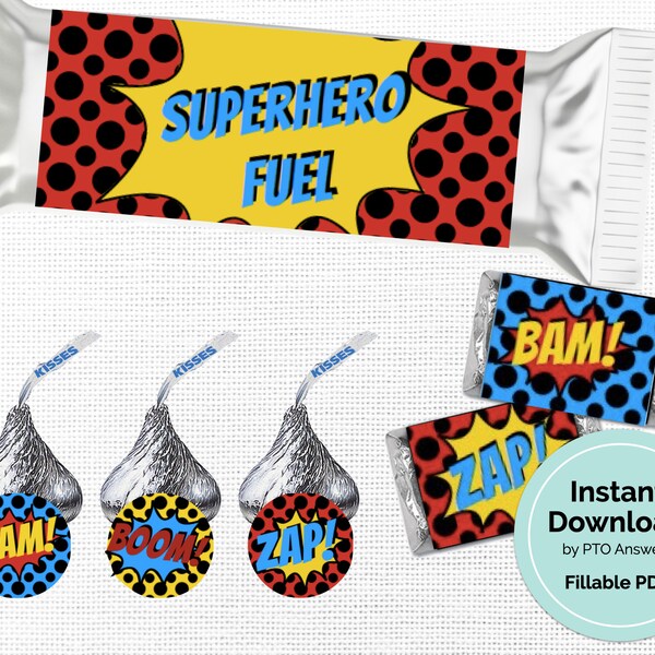 Super Hero Candy - Etsy