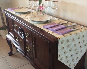 Easter Table Runner or Buffet Scarf - 104 inch Easter Runner