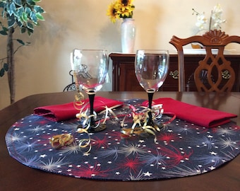 Round Fireworks Centerpiece