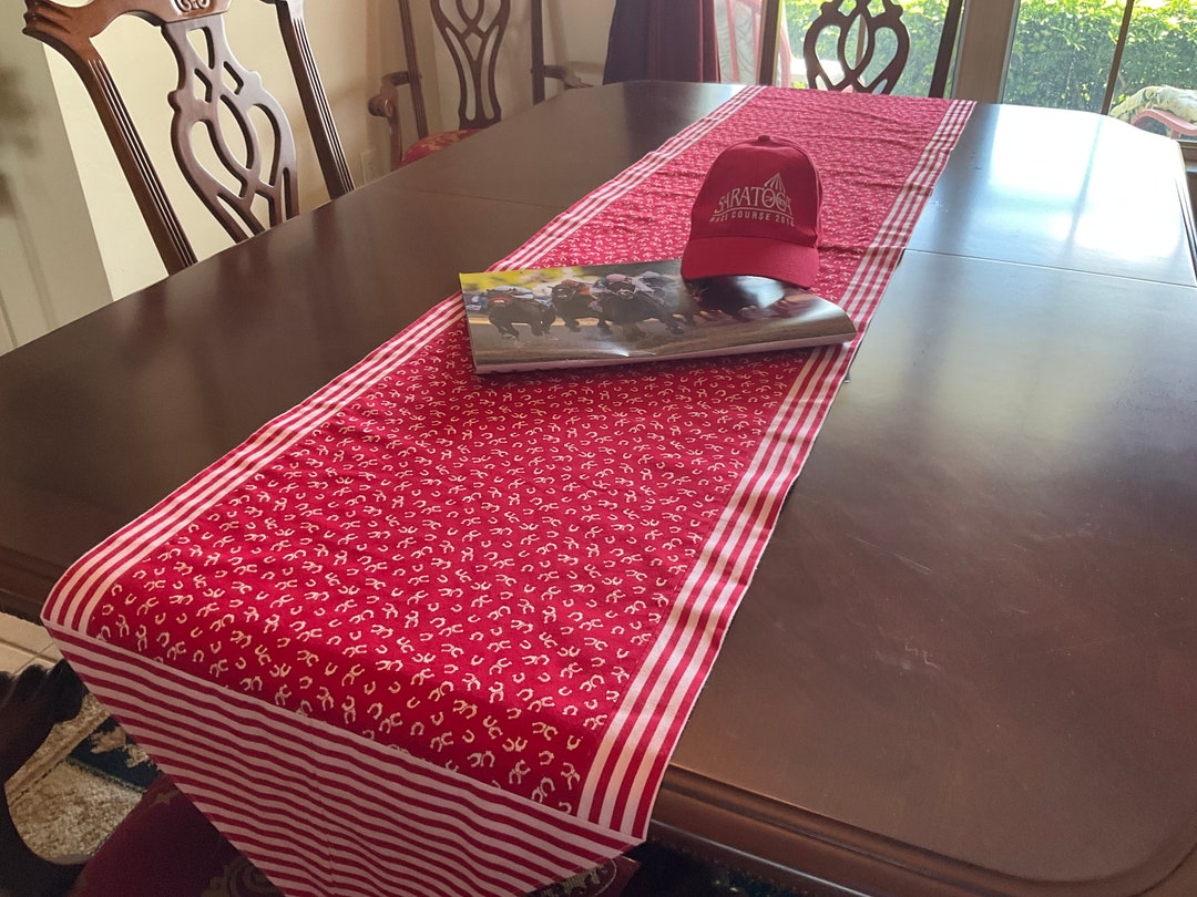 96 Saratoga Picnic Table Runner Etsy