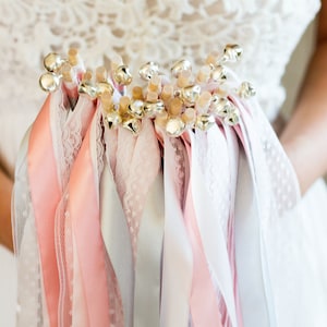 Wedding Wands, Hochzeitsstäbe, Glücksstäbe mit Glöckchen Bild 1