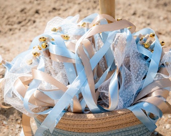 Wedding Wands, Hochzeitsstäbe, Glücksstäbe mit Glöckchen