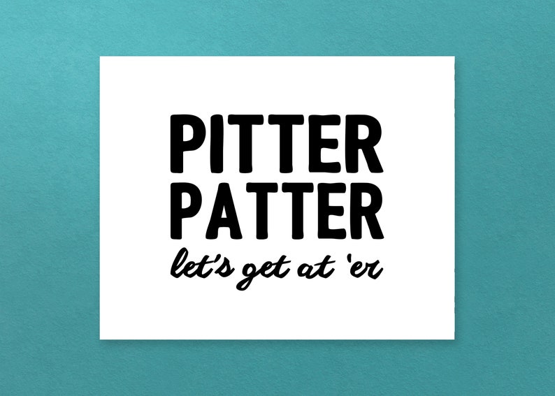 Letterkenny Pitter Patter Poster Letterkenny Print Gift Etsy