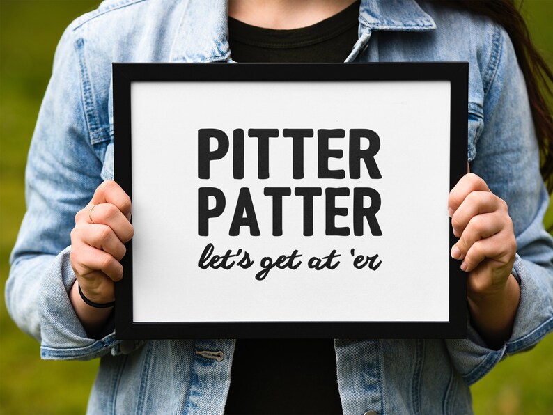 Letterkenny Pitter Patter Poster Letterkenny Print Gift Etsy
