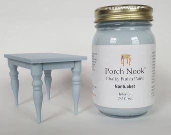 Chalky Finish Paint, "Nantucket" by Porch Nook, 16 fl. oz. or 32 fl. oz.