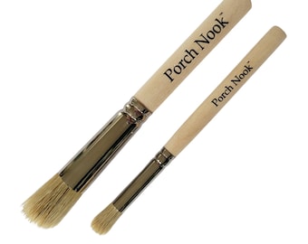 Furniture Stencil Brush Set – Porch Nook, Synthetic Bristles