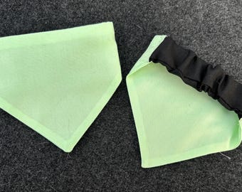 Light Seafoam Green Scrunchie Pet Bandana