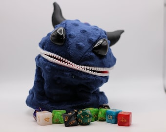 Navy Blue: Monster Dice Bag