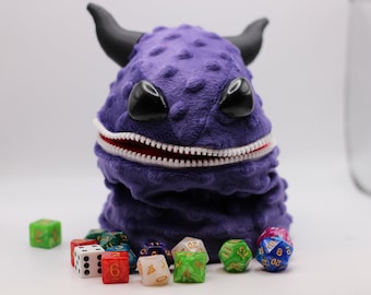 Purple: Monster Dice Bag