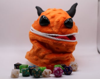 Orange: Monster Dice Bag