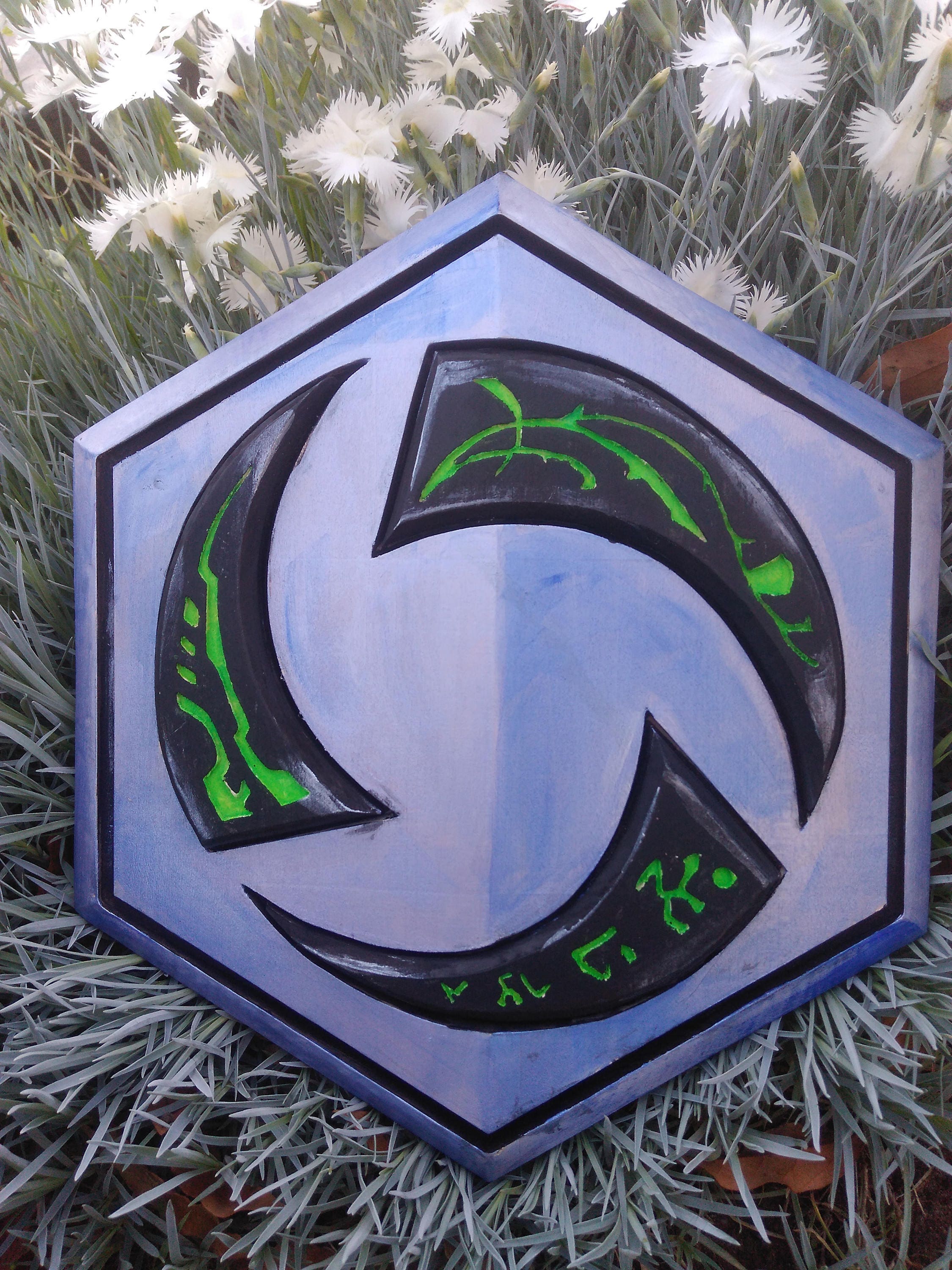 Genji From Overwatch Coming to the Nexus. A Woodcarved Logo | Etsy