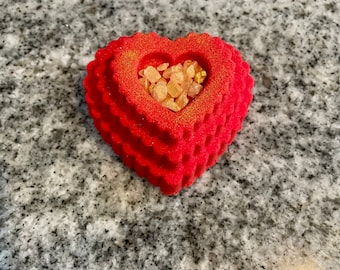 Red heart, heart, heart bathbomb, valentines heart, love, Valentine’s Day