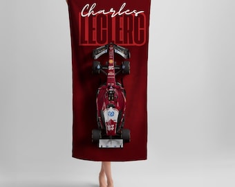 Formula 1 beach towel, F1 gift, speed towel, Formula one fan, speed lover gift, racing gift, motorsport gift, ferrari racing