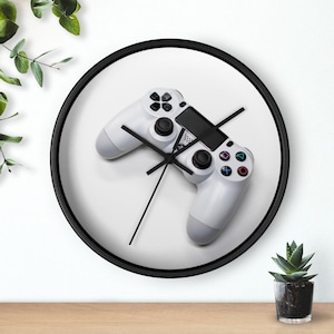 Gamer Wall clock/ Gamer clock/ Gaming gift/ Gamer gift/ Gaming clock/ game lover gift