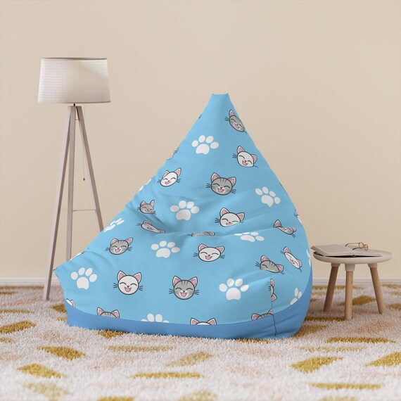 Cat Bean Bag Chair Cover/ Cat Lover Chair Cover/ Cat Chair Etsy