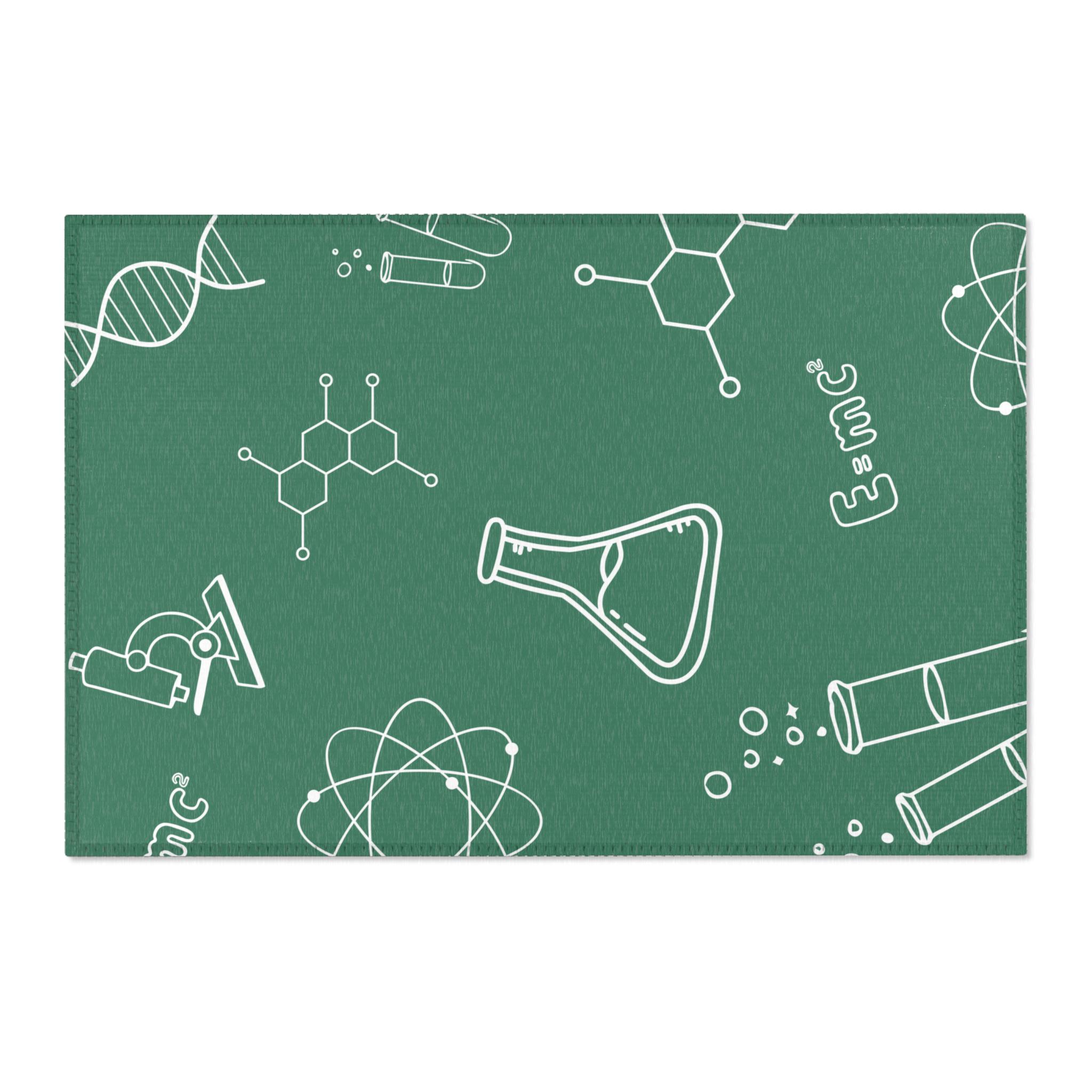 A Science Lab Rug Science Rug, Laboratory Decor for Science Teachers, Lab Enthusiasts ...