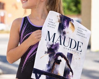 Custom gymnastics towel, competition present for girl, Personalized Name Gymnast Gift