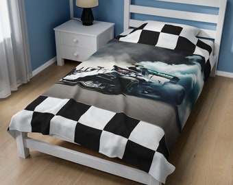 Formula 1 blanket, F1blanket, motorsport, Formula one blanket, Formula 1 gift, F1 gift, F1 decoration, mercedes f1, racing gift