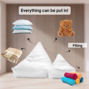 Dinosaur - Sustainably Made Bean Bag Chair Cover