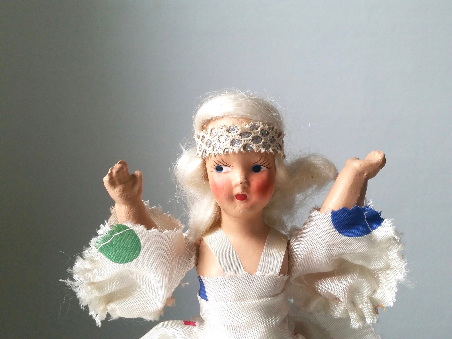 Antique Composition Doll . 1940's Doll . Vintage Toy Doll Etsy