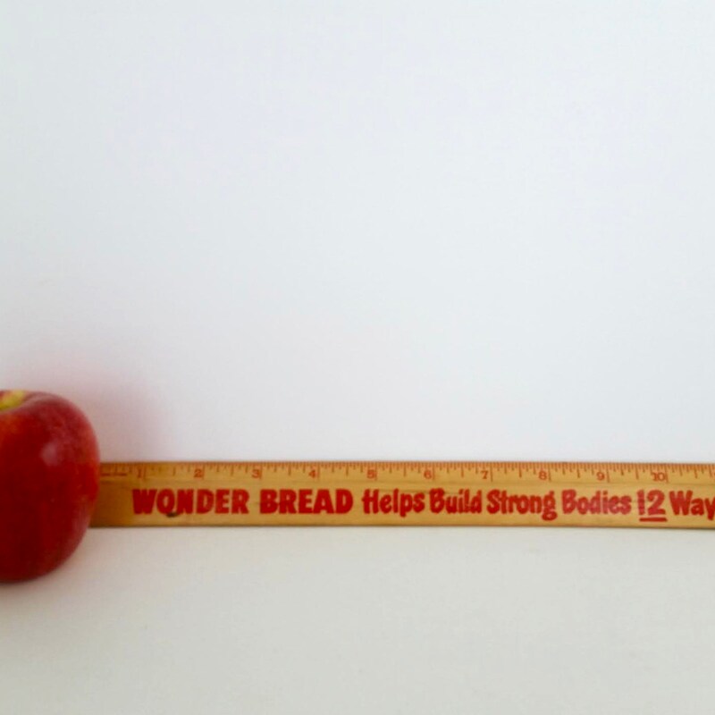 Vintage Wooden Ruler - Etsy