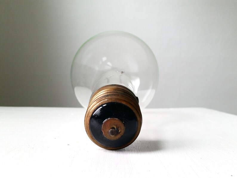 Large Vintage Light Bulb . Large GE Base up Light Bulb . Etsy