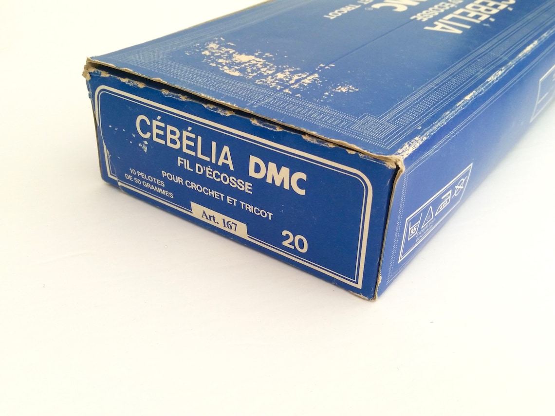 Vintage DMC Crochet Cotton . Original Boxed Set of 10 . - Etsy