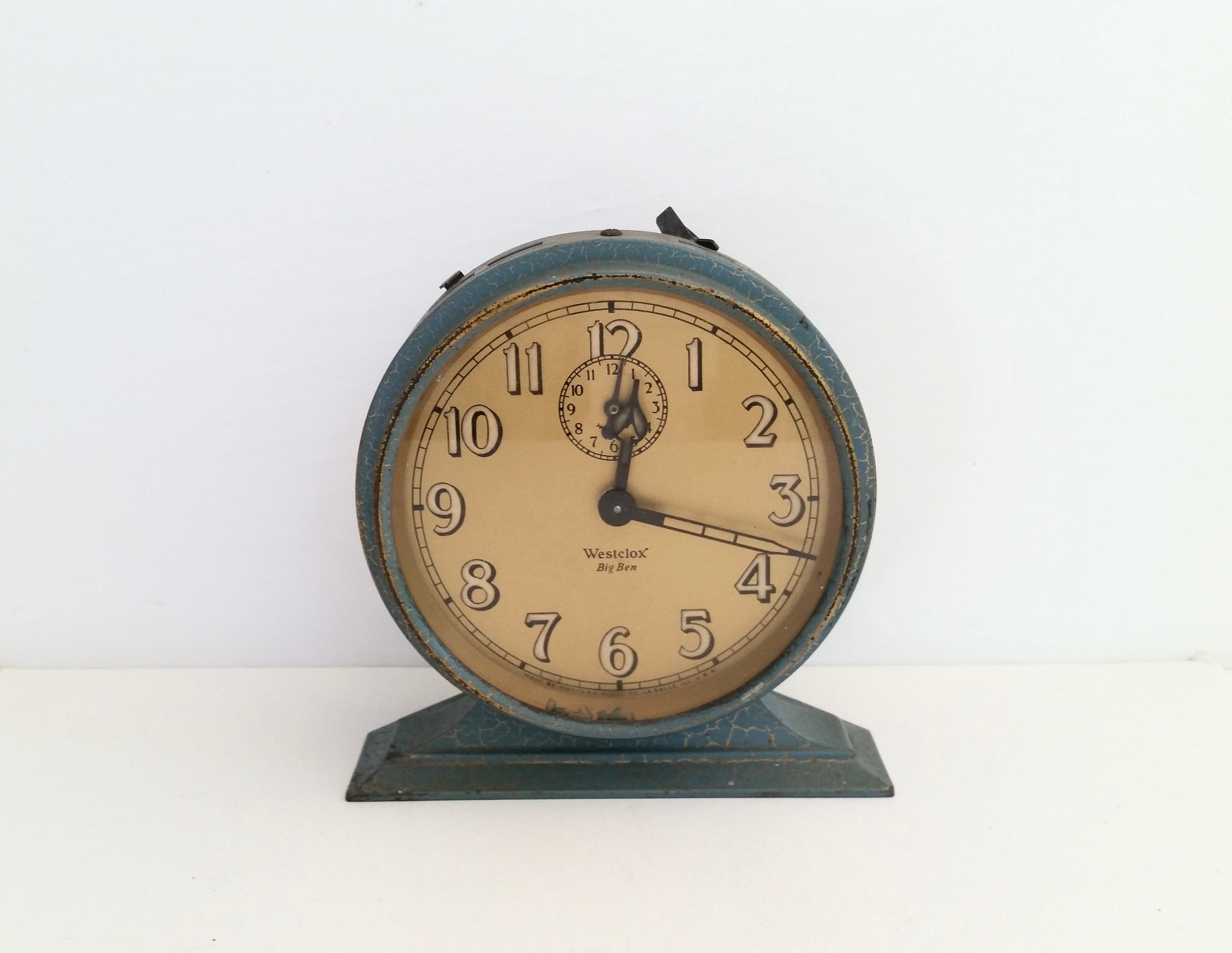 Westclox vintage Big Ben mid century modern vintage retro kitschy clock
